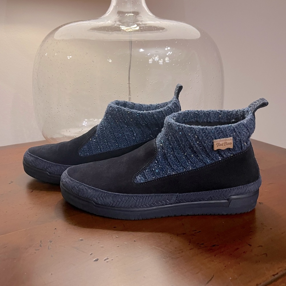 TONI PONS Gigi Purl Suede Leather slip on Ankle Boots Women’s size 6.5 or 37